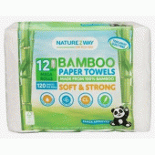 Bamboo Paper Towels 12 ct