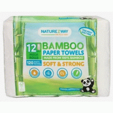 Bamboo Paper Towels 12 ct